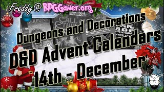 Opening D&D Advent Calendars Day 14 Official Countdown vs Adventurers Quest-Who Gets the WORST Gift?