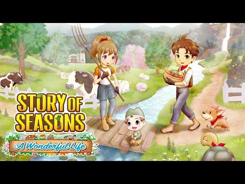 STORY OF SEASONS: A Wonderful Life - Multiplatform Announcement Trailer thumbnail