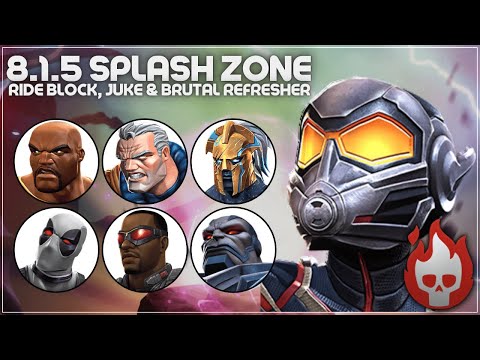 MCOC Act 8.1.5 - Splash Zone, Ride Block, Juke & Brutal Refresher - Wasp