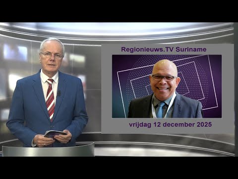 Regionieuws TV Suriname 12 december 2025 ► uitstel loonreeks ► Onderwijs 8 directieleden weggezet.