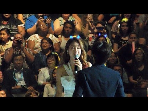 Roy Kim (로이킴) & SoYou (SISTAR) - "Lucky" M! COUNTDOWN @ KCON2015 150801