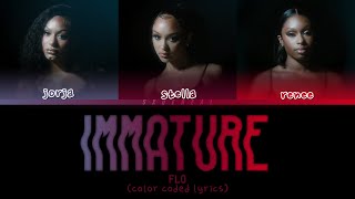 FLO - Immature - color coded lyrics
