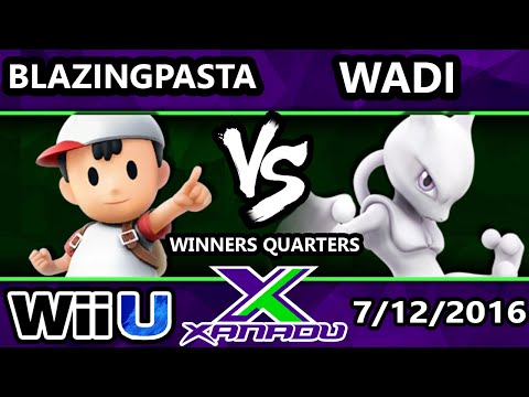S@X 158 - Wadi (Mewtwo) Vs. BlazingPasta (Ness, Peach) SSB4 Winners Quarters - Smash Wii U