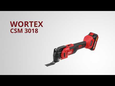 фото аккумуляторный многофункциональный инструмент (реноватор) wortex (вортекс) csm 3018 xlt + аксесс. so 0