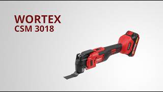 Cordless multitool WORTEX CSM 3018