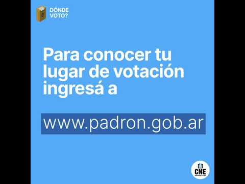 #EleccionesArgentina ¿Dónde voto?