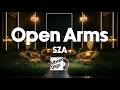 SZA Open Arms Just SZA Visualizer