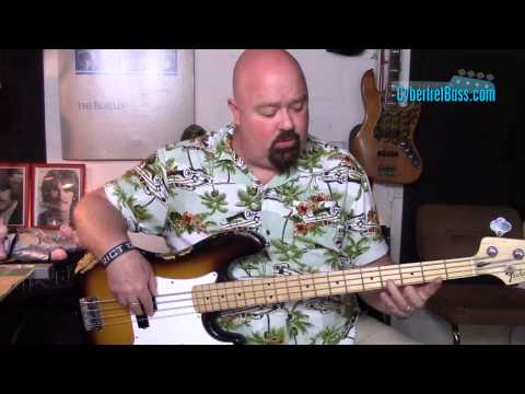 Basic Blues Bass Line in E