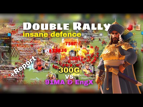 LK #S21026 KD 2190 Take Double Rally - INSANE DEFENCE - Rise of Kingdoms