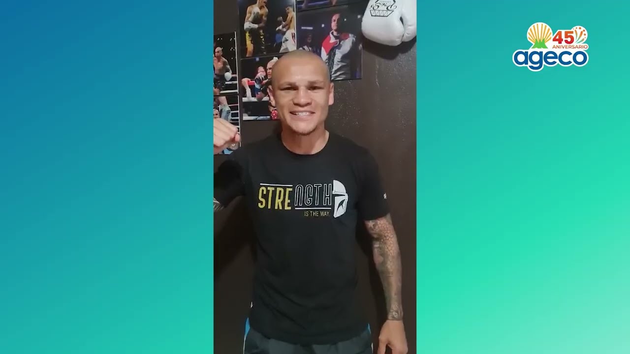 Mensaje de David Jiménez, boxeador.