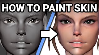 How To Paint Skin Tutorial
