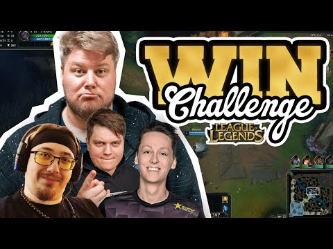 WIN Challenge in League of Legends mit Dhalucard Noway4u und Tolkin