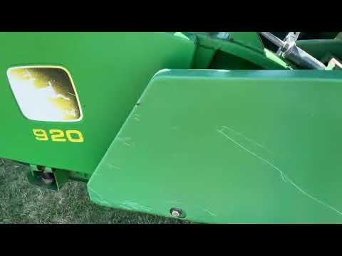 BigIron Online Auction 1991 John Deere 920 Flex-Head