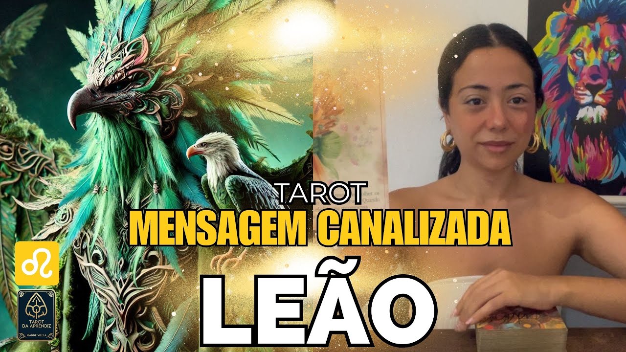 LEÃO TAROT ♌️🪽✨  MENSAGEM DE DOMINGO - CANALIZAÇÃO - É HORA DE VOAR E CONFIAR!