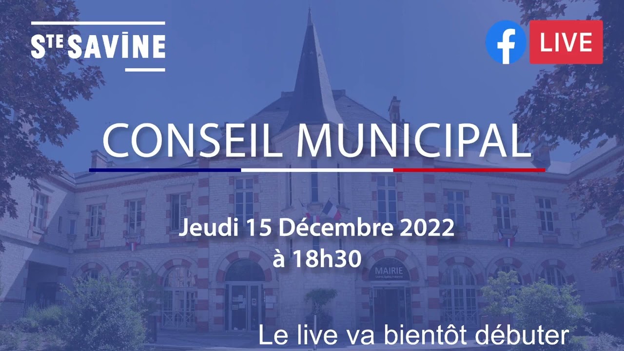 Conseil Municipal du 15 décembre 2022