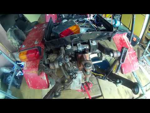 МТЗ 132 Н устраняю мелкие неисправности и привожу трактор в порядок