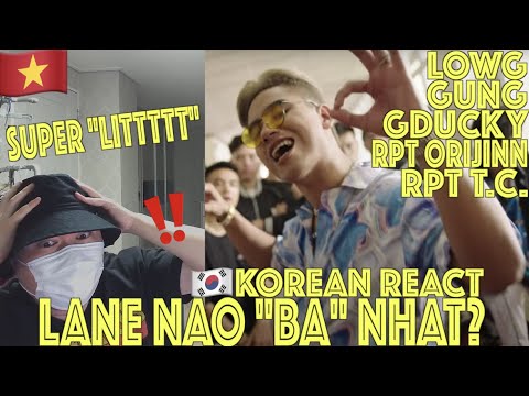 [EXCLUSIVE!]🇻🇳🇰🇷🔥Korean Hiphop Junkie react to LANE NÀO "BÁ" NHẤT? (VNM/ENG SUB)