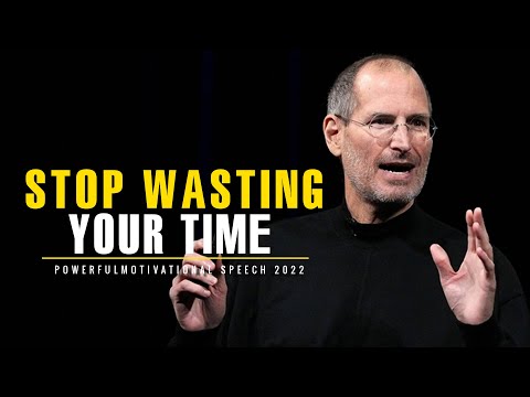 STOP WASTING YOUR TIME | Your time is Limited - So Don't Waste It Motivational speech by Steve Jobs