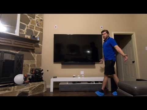 UNBOXING: Samsung 82" Q60R 4K TV w/ Wall Mounting Installation by Dreamedia in Murphy Texas