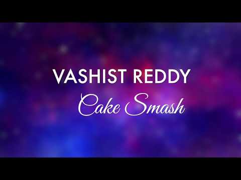 Our little vashist cake smash @@ Harish & Pranitha Reddy