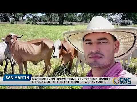 DISCUSIÓN ENTRE PRIMOS TERMINA EN TRAGEDIA: HOMBRE ASESINA A SU FAMILIAR EN CUATRO BOCAS, SAN MARTÍN