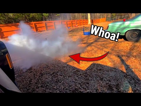 I put seafoam in the GMC!  (What a smoke show!)