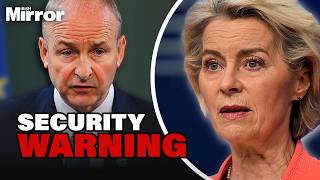 ‘INCREASED THREAT AND CONFLICT’ Taoiseach issues EU security warning as von der Leyen visits Cork