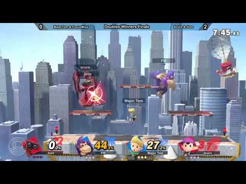 WaveSmash Ultimate #4 - Doubles WF - Scuro + Jezo vs FocusMiss + MajorTom