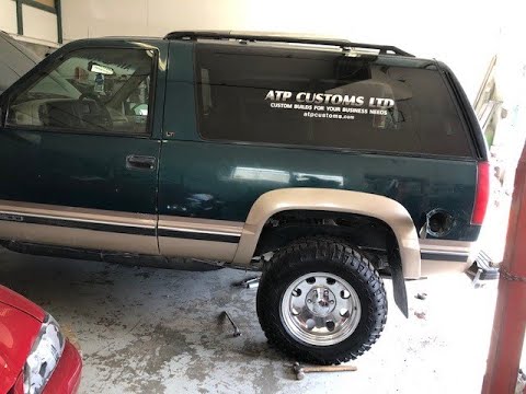 Zone 3\" Body Lift Install/Review 88-98 Chevy/GMC Tahoe