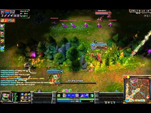 League of Legends Fun Shots! #2: Maokai doesn't jungle, he is the jungle!