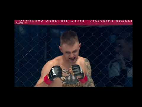 FAME MMA 13 cała walka - Dawid malczyński vs ponczek