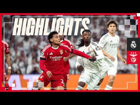 Real Madrid CF 2 - 1 Sport Lisboa e Benfica highlights