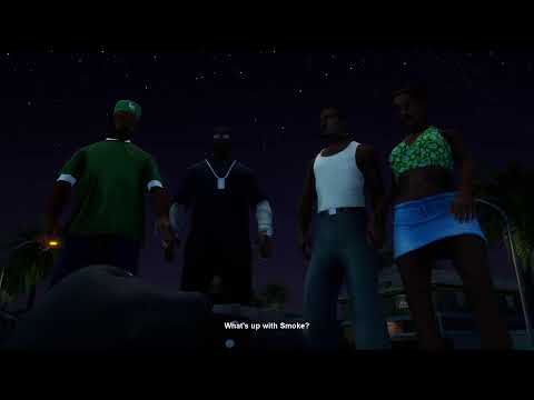 Gta San Andreas definitive edition ps4 pro gameplay pt 68 ending