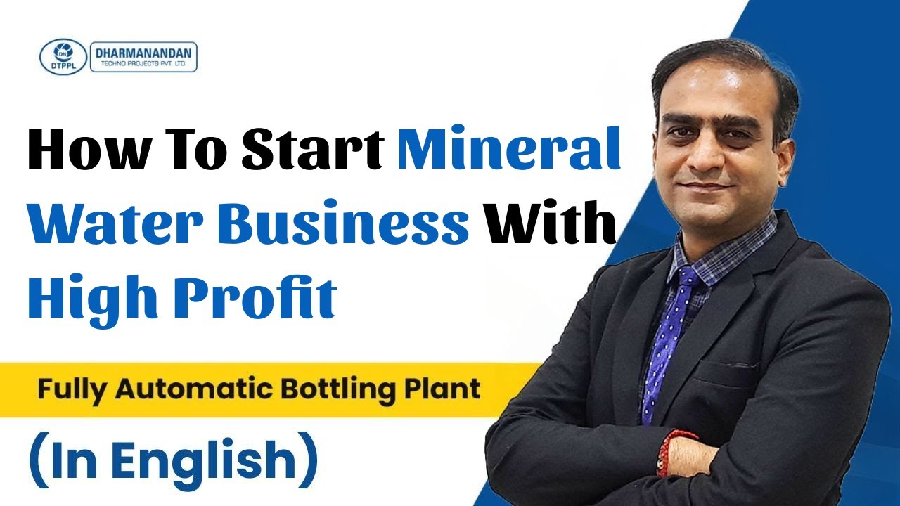 Mineral Water Plant Step By Step Guidance In English