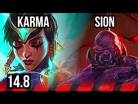 KARMA vs SION (TOP) | 3/1/16 | EUW Diamond | 14.8