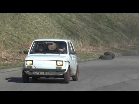 Szombierki Rally Cup Runda I - Piotr Miller / Konrad Brzuska - Fiat 126p