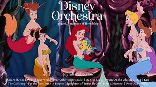 Under the Sea with Mermaid Sisters | Dreamy Disney Orchestra Collection for Stress Relief 🌊