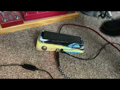 Ancient Amplification Italian style Wah 2025 - Dipped acrylic swirl image 7