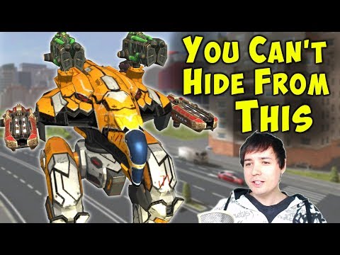 War Robots Ninja Raven - You Can't Hide From THIS - Mk2 Gameplay WR