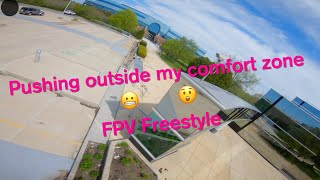 I faced my biggest fear at a new spot | FPV Freestyle
