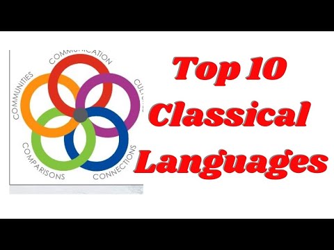 Top 10 Classical Languages | 10 classical languages | ZFJ TOP 10 LIST