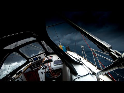 ROUGH Crossing of the CARIBBEAN SEA - 1200 miles direct to Panama (nearly hit a 🐳)  | Ep 27 Part 1