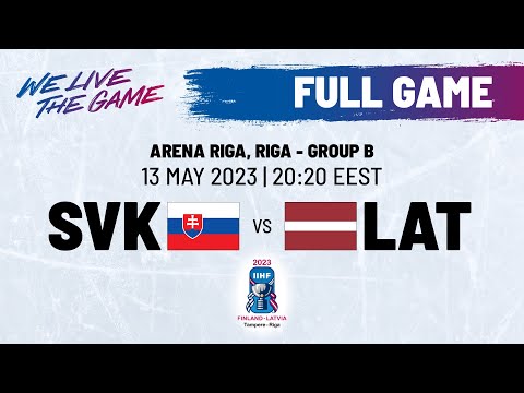 Full Game | Slovakia vs. Latvia | 2023 #IIHFWorlds