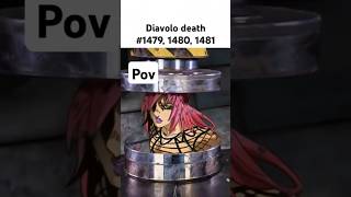Diavolo death 1479 to 1481 pov 😭 #jjba #goldenwind #diavolo #jojosbizzareadventure #memes