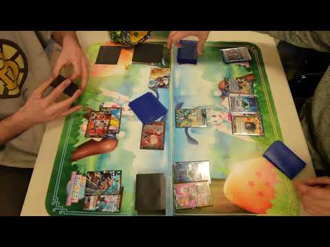 Dragonball Super Card Game, Batter Up Friday Local B/Y Vanilla Goku vs Cheelai and Lemo Round 2
