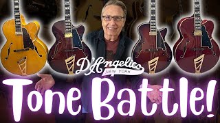 Live D’Angelico Archtop Tone Battle - Demo: 5 D’Angelico Jazz Guitars