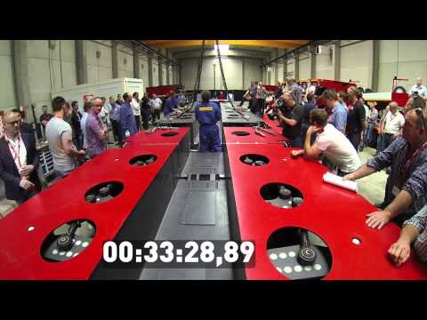 FAYMONVILLE CombiMAX - Conversion from a semi-trailer to a low bed trailer