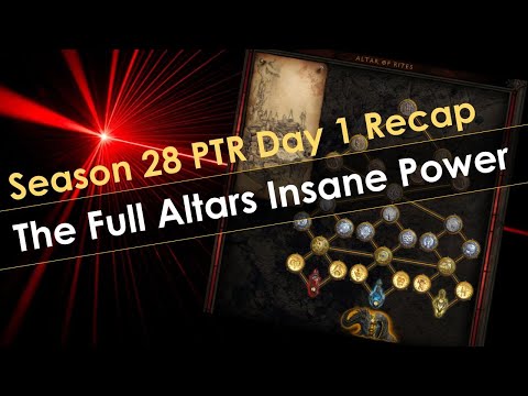 INSANE POWER from the Season 28 Altar - PTR Day 1 Recap
