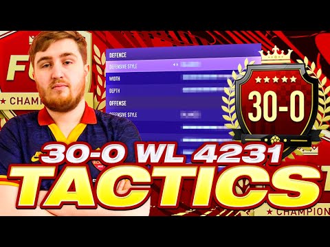 BACK TO BACK 30-0 4231 & 442 PRO CUSTOM TACTICS + PLAYER INSTRUCTIONS!