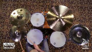 Video thumbnail for Sabian 16" HHX Evolution O-Zone Crash Cymbal - Brilliant - 807g (11600XEB-1080317I) by Memphis Drum Shop